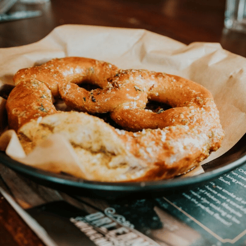 a Browns restaurant with laid tables and menus